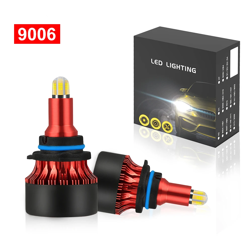 H7 led Car Headlights H1 9005 H11 9006 LED Bulb Four-Sided LED Headlamp 360-degree 6500K Cool White Waterproof Car Lighting Kit
H7 led Car Headlights H1 9005 H11 9006 LED Bulb Four-Sided LED Headlamp 360-degree 6500K Cool White Waterproof Car Lighting Kit