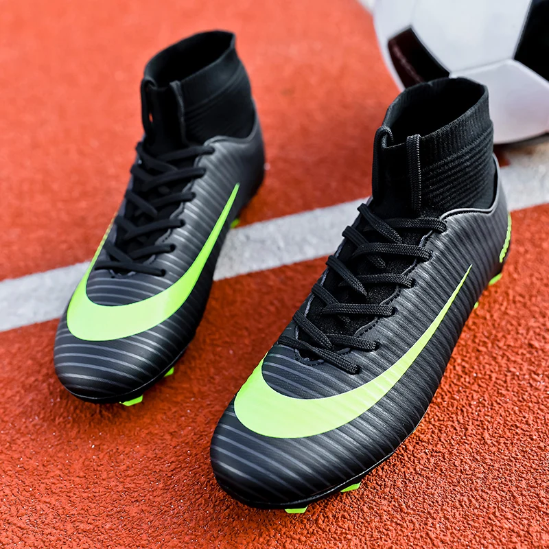 Men's and women's soccer shoes football boots outdoor training football shoes comfortable breathable non-slip soccer shoes
Men's and women's soccer shoes football boots outdoor training football shoes comfortable breathable non-slip soccer shoes