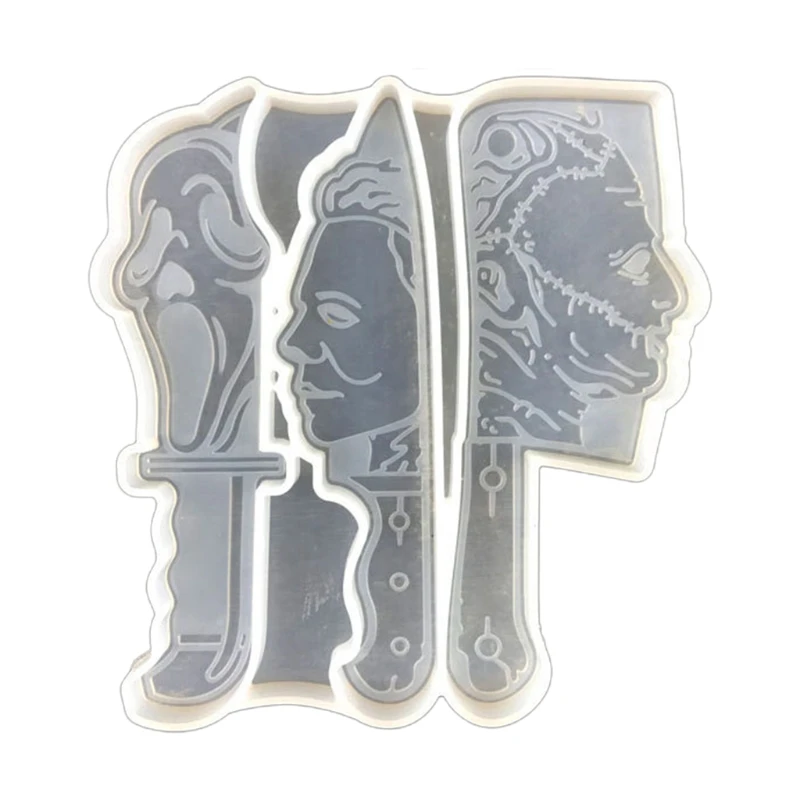 Skeleton Broadsword Knife Epoxy Resin Mold Skull Keychain Pendant Silicone Mould DIY Crafts Decor Jewelry Necklace Casting Tools
Skeleton Broadsword Knife Epoxy Resin Mold Skull Keychain Pendant Silicone Mould DIY Crafts Decor Jewelry Necklace Casting Tools
