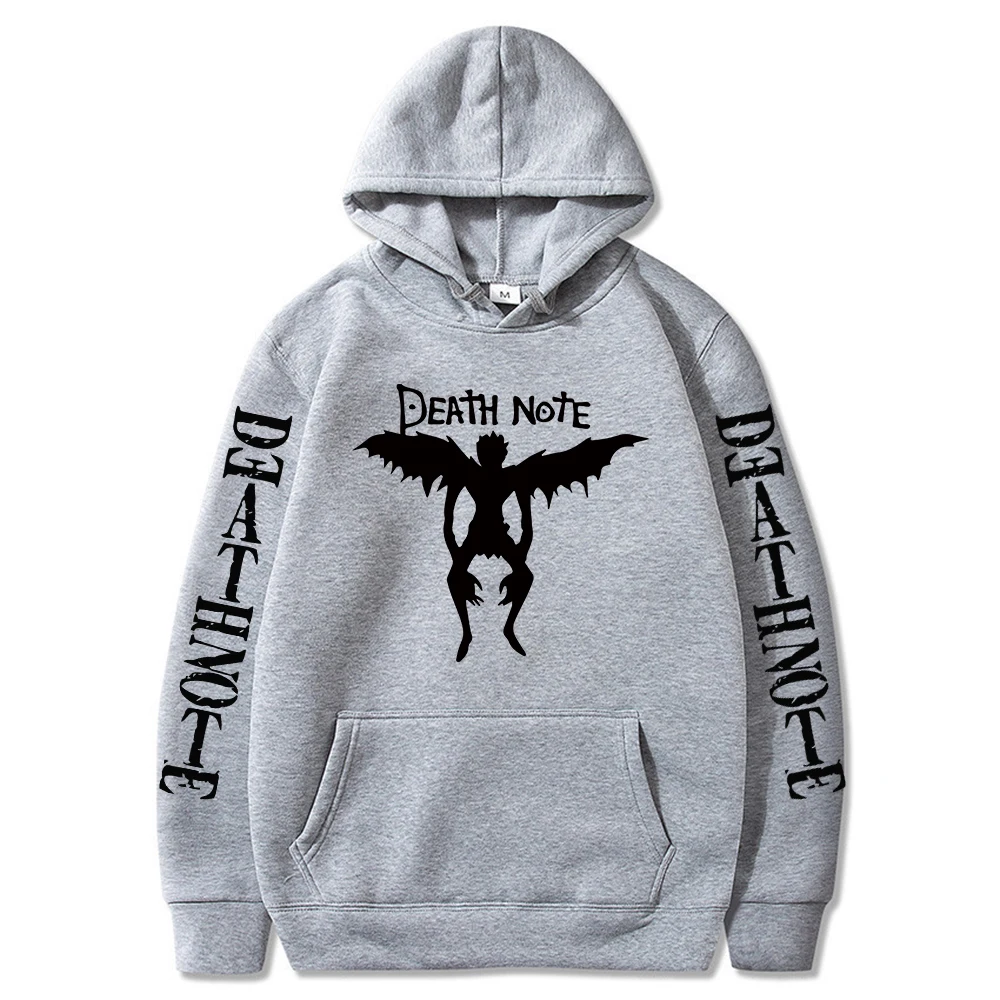 Anime Hooded Sweatshirt Pullover Casual Trendy Coat Janpanese Death Note Printed Hoodies Hip Hop Streetwear Men Women
Anime Hooded Sweatshirt Pullover Casual Trendy Coat Janpanese Death Note Printed Hoodies Hip Hop Streetwear Men Women