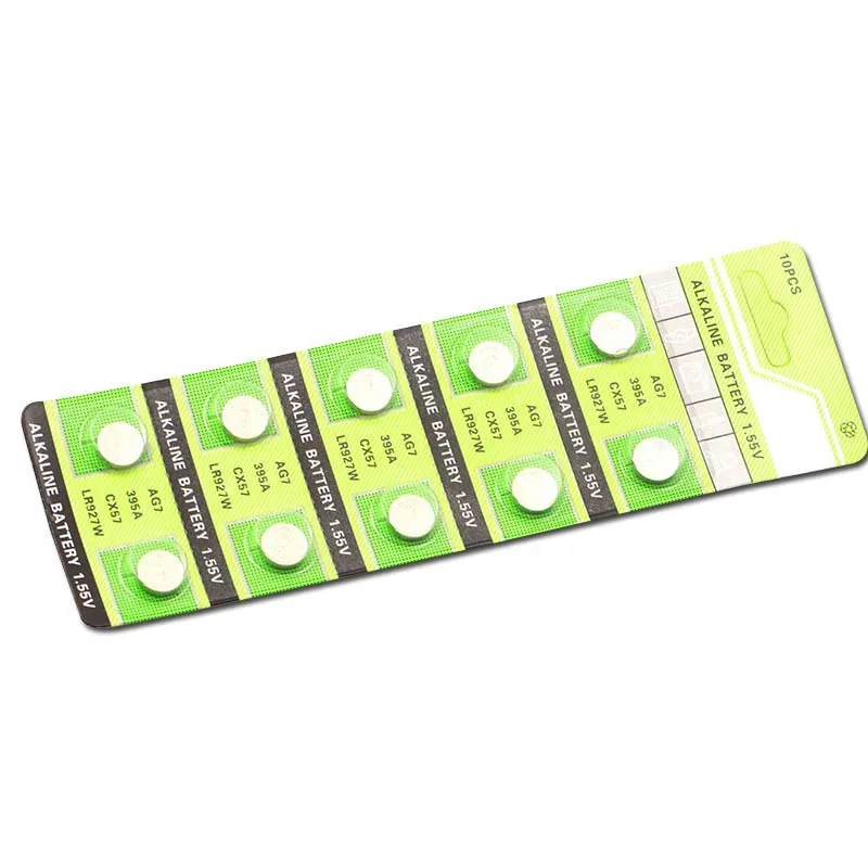 DEAH 30 шт. 1 55 в AG7 LR927 щелочная батарея для монет SR927W 399 GR927 LR57 395A 195 кнопочные батареи