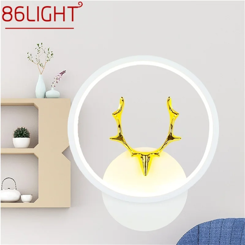 

86LIGHT Wall Sconces Lamps Contemporary Creative Indoor LED Simple Lights For Home Bedside
