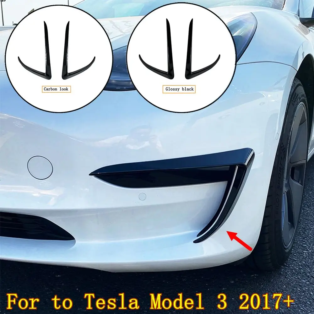 1 Pair Front Blade Trim For Tesla Model 3 2017+ Fog Lamp Frame Accessories ABS Car Accessories
1 Pair Front Blade Trim For Tesla Model 3 2017+ Fog Lamp Frame Accessories ABS Car Accessories