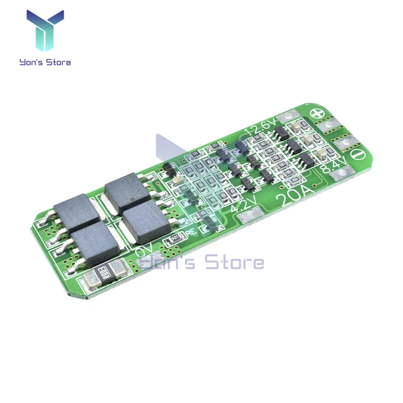 3S 20A Li-ion Lithium Battery 18650 Charger Protection Board 12.6V Battery 64x20x3.4mm Module IC PCB Board For Drill Motor
3S 20A Li-ion Lithium Battery 18650 Charger Protection Board 12.6V Battery 64x20x3.4mm Module IC PCB Board For Drill Motor