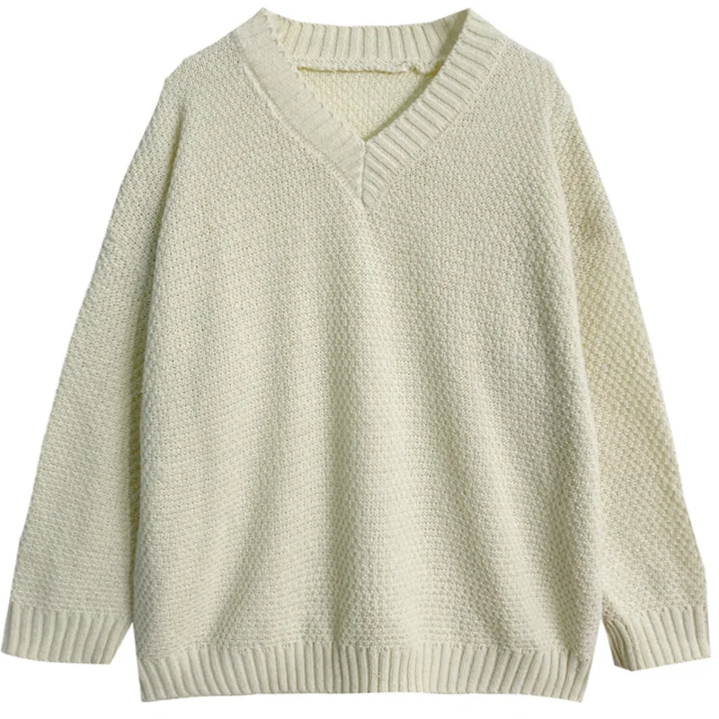 New Style in Early Autumn 2020, Knitted Pullover for Women, Versatile Solid Color Sweater, Casual Korean V-Neck Top
New Style in Early Autumn 2020, Knitted Pullover for Women, Versatile Solid Color Sweater, Casual Korean V-Neck Top
