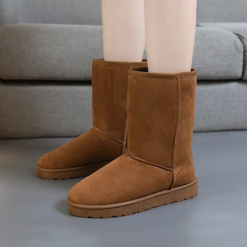Classic Snow Boot Women Gaotong Snow Boots Classic Snow Boots 100% Wool Women Boots Warm Winter Shoes for Women Botas De Mujer
Classic Snow Boot Women Gaotong Snow Boots Classic Snow Boots 100% Wool Women Boots Warm Winter Shoes for Women Botas De Mujer