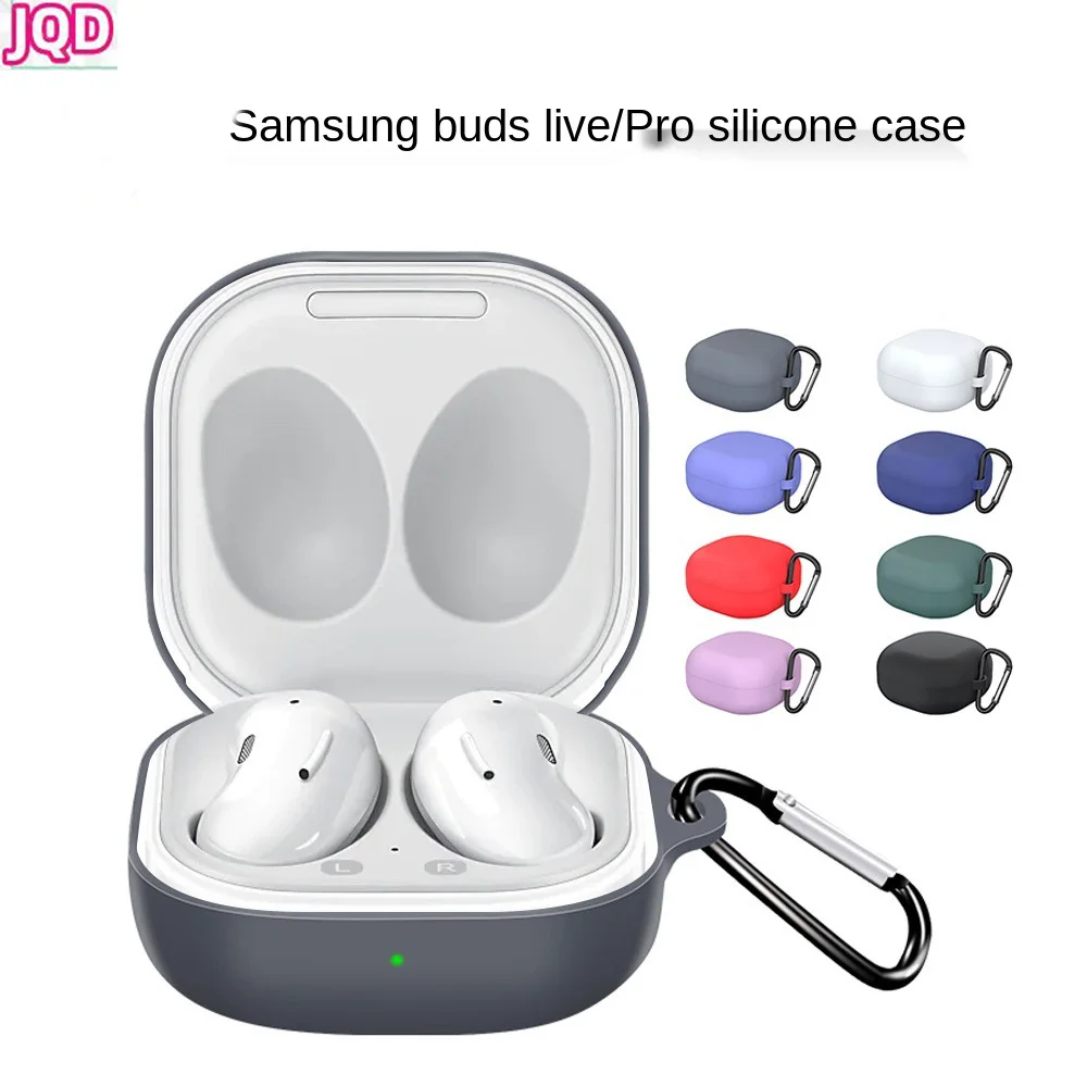 Чехол для гарнитуры Samsung Galaxy Buds Live Galaxy BudsPro, силиконовый защитный чехол с пряжкой, защита от падения, подходит для новых наушников Samsung Galaxy Buds
Чехол для гарнитуры Samsung Galaxy Buds Live Galaxy BudsPro, силиконовый защитный чехол с пряжкой, защита от падения, подходит для новых наушников Samsung Galaxy Buds