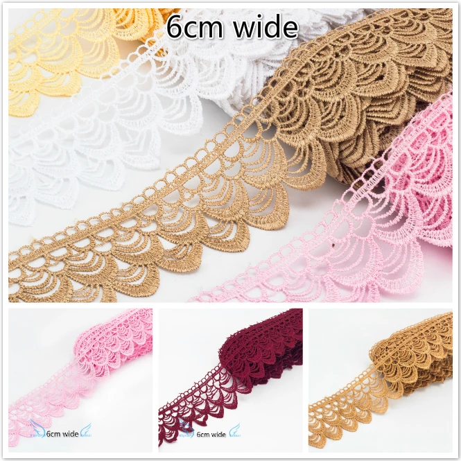 Hot Products Fish Scale Water Soluble Lace Embroidery Ribbon Clothes Skirt Curtains Sofa Trim Hat Scarf Sewing Khaki Accessories
Hot Products Fish Scale Water Soluble Lace Embroidery Ribbon Clothes Skirt Curtains Sofa Trim Hat Scarf Sewing Khaki Accessories