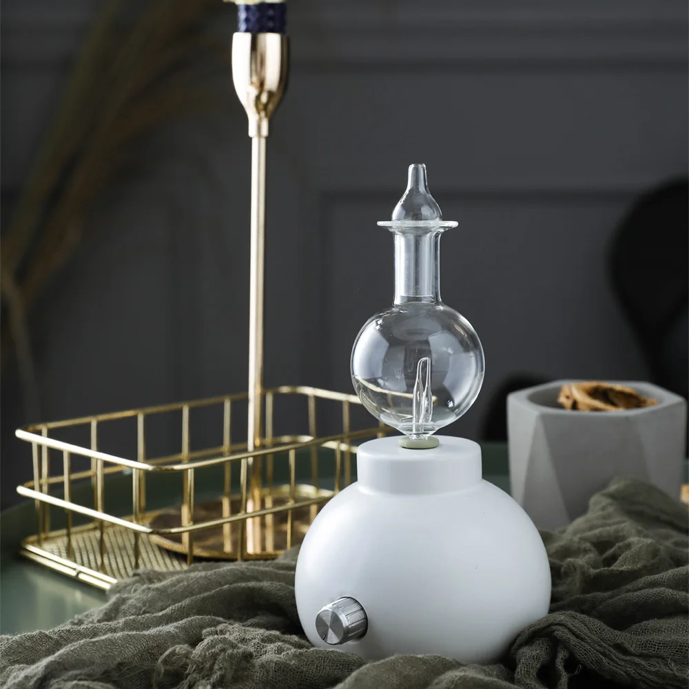Ceramic Classical Pure Essential Oils Diffuser Glass Aromatherapy Air Fog Nebulizer Humidifier for Home Badroom Living Room
Ceramic Classical Pure Essential Oils Diffuser Glass Aromatherapy Air Fog Nebulizer Humidifier for Home Badroom Living Room