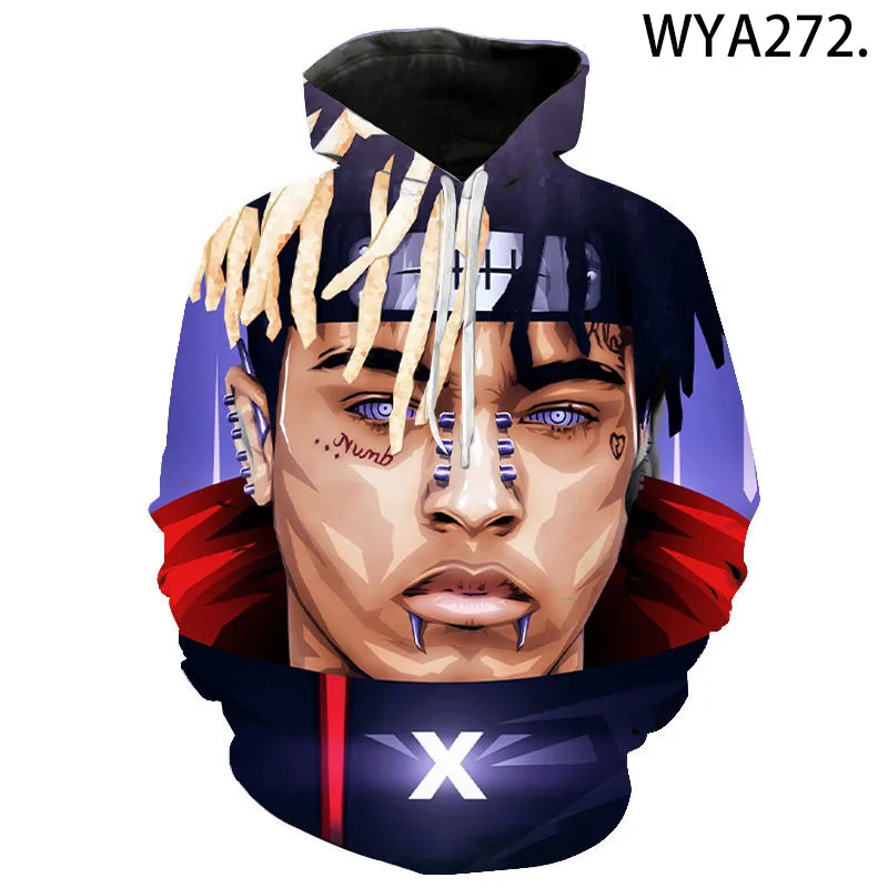 Модные толстовки с 3D принтом, уличный стиль, рэпер Xxxtentacion, мужские, женские, детские толстовки, пуловер, пальто с длинным рукавом
Модные толстовки с 3D принтом, уличный стиль, рэпер Xxxtentacion, мужские, женские, детские толстовки, пуловер, пальто с длинным рукавом