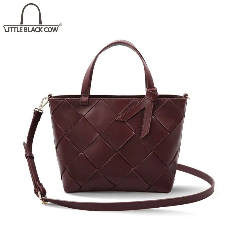 Designer Tote Handbag Women Genuine Leather Shoulder Bag Vintage Solid Weave Cowhide Bucket Bags OL Lady Single Crossbody Bags
Designer Tote Handbag Women Genuine Leather Shoulder Bag Vintage Solid Weave Cowhide Bucket Bags OL Lady Single Crossbody Bags