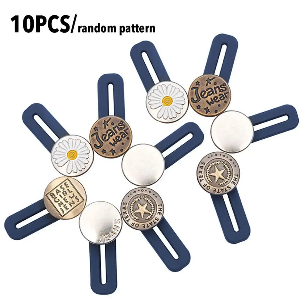 3/10pcs Trousers Jeans Buttons Extender Waistband Extension Button Elastic Extender Belt Buckle Pregnancy Accessories
3/10pcs Trousers Jeans Buttons Extender Waistband Extension Button Elastic Extender Belt Buckle Pregnancy Accessories