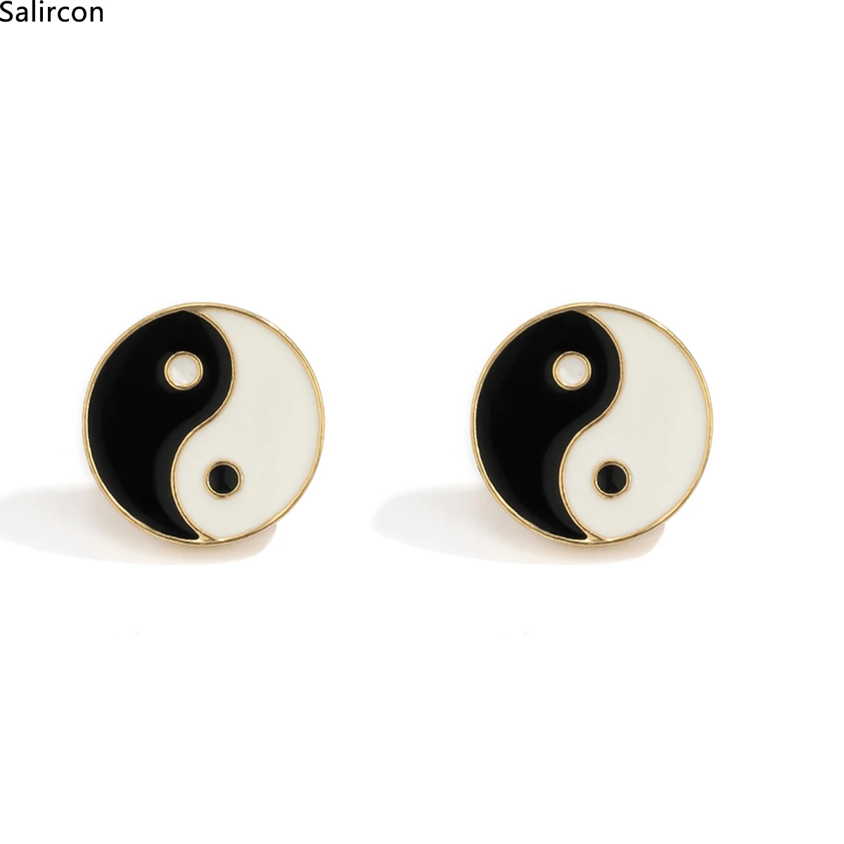 Vintage Punk Yin Yang Earrings For Women Men Geometric Round Stud Earrings 2021 Trend Taiji Jewelry Fashion Charm Accessories
Vintage Punk Yin Yang Earrings For Women Men Geometric Round Stud Earrings 2021 Trend Taiji Jewelry Fashion Charm Accessories