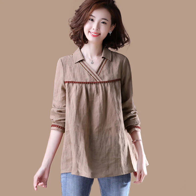 100% Cotton Women Casual Blouses Shirts New Arrival 2020 Spring Fashion Korean Style V-neck Female Long Sleeve Tops Shirts P293
100% Cotton Women Casual Blouses Shirts New Arrival 2020 Spring Fashion Korean Style V-neck Female Long Sleeve Tops Shirts P293