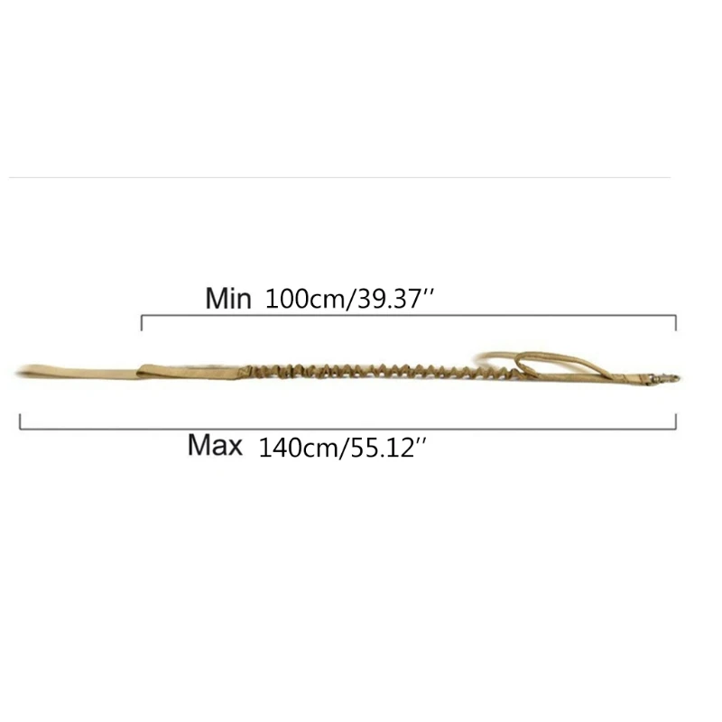 Military Bungee Dog Leash Nylon Elastic Leads Rope Police Dog Training Leash
Military Bungee Dog Leash Nylon Elastic Leads Rope Police Dog Training Leash