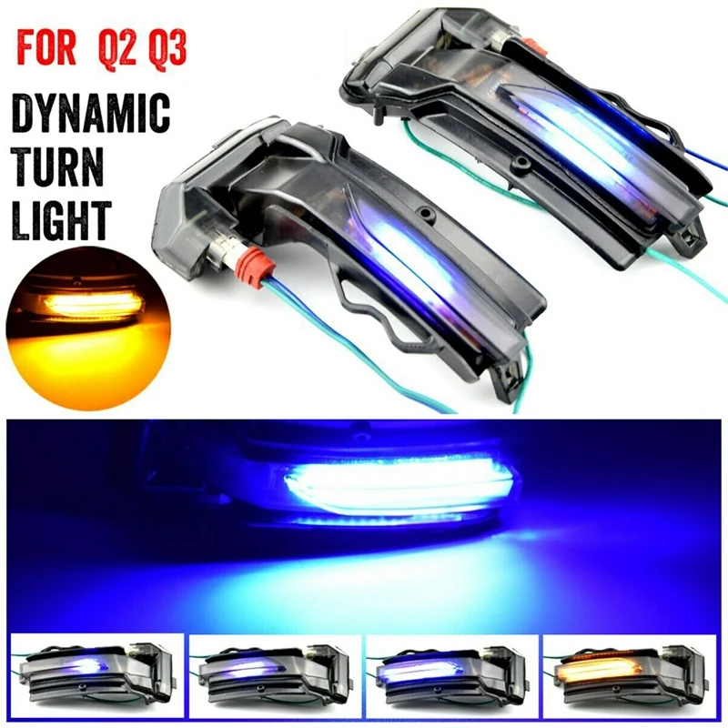 Car Dynamic LED Blinker Indicator Turn Light Signal Repeater For- Q2 2016 - 2019 Q3 (F3) 2019
Car Dynamic LED Blinker Indicator Turn Light Signal Repeater For- Q2 2016 - 2019 Q3 (F3) 2019