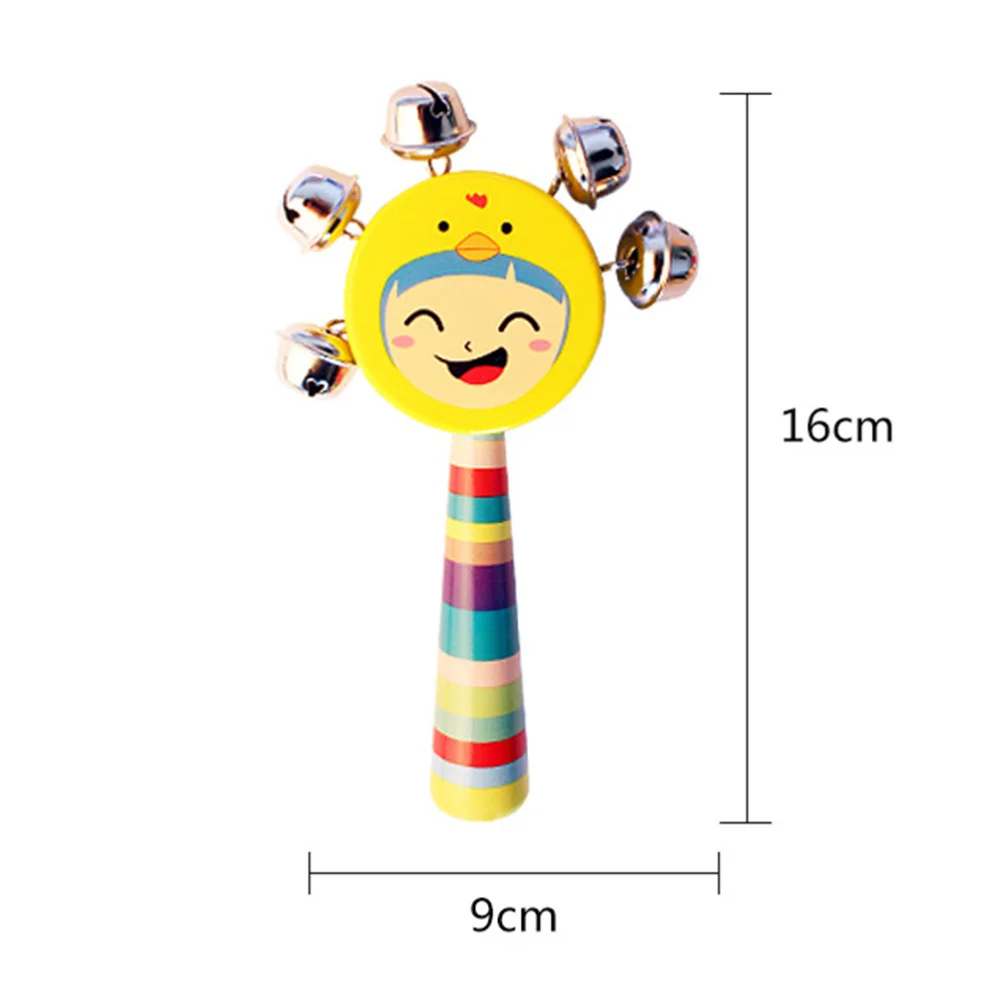 8pcs Baby Wooden Rattle Jingle Bells Smiling Face Stick Shaker Kids Children Musical Toys Musical Instrument with Wooden Handle(
8pcs Baby Wooden Rattle Jingle Bells Smiling Face Stick Shaker Kids Children Musical Toys Musical Instrument with Wooden Handle(