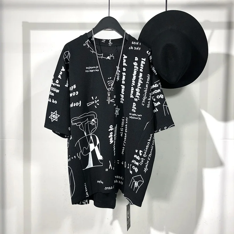 Мужская футболка в стиле хип-хоп seak, Однотонная футболка большого размера в японском стиле, верхняя одежда для лета
Мужская футболка в стиле хип-хоп seak, Однотонная футболка большого размера в японском стиле, верхняя одежда для лета