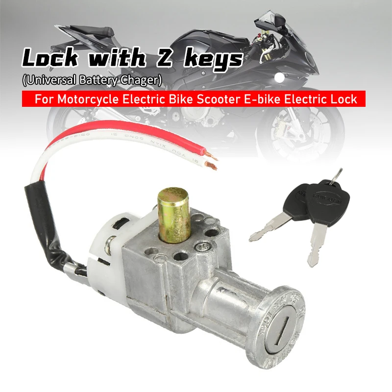 High Performance Universal Battery Chager Mini Lock with 2 keys For Motorcycle Electric Bike Scooter E-bike Electric Lock
High Performance Universal Battery Chager Mini Lock with 2 keys For Motorcycle Electric Bike Scooter E-bike Electric Lock