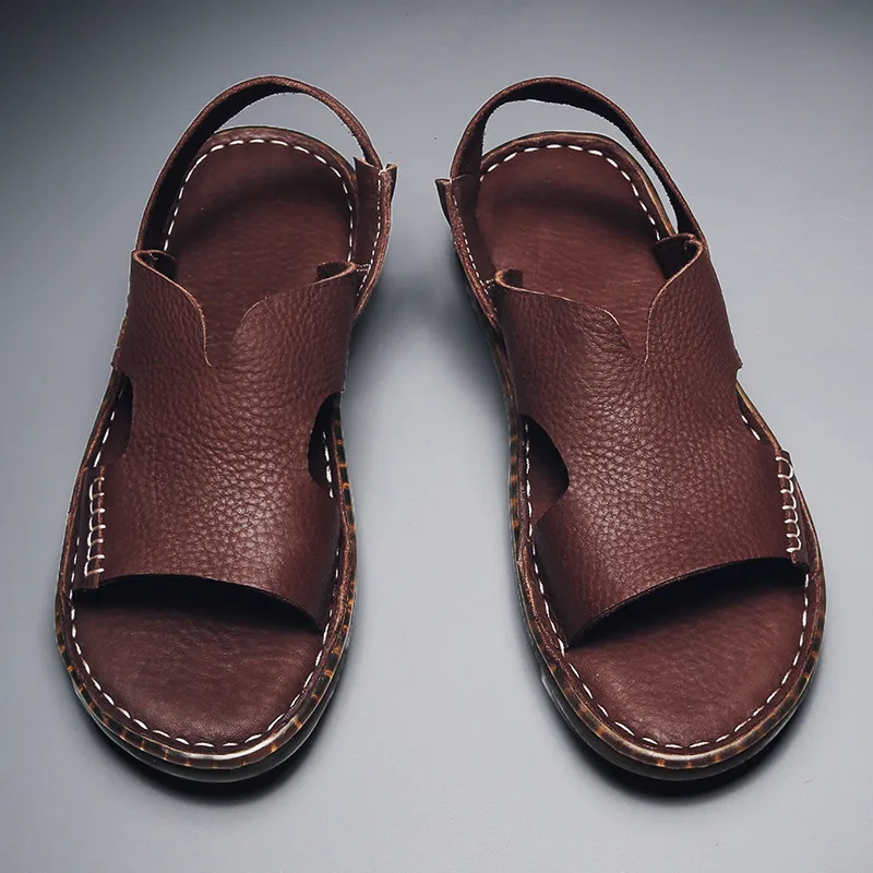 Мужская обувь из натуральной кожи; Большие размеры Новые летние шлепанцы; Мужские уличные сандалии модные пляжные/домашние тапочки; Повседневная мужская обувь; Прогулочные сандалии
Мужская обувь из натуральной кожи; Большие размеры Новые летние шлепанцы; Мужские уличные сандалии модные пляжные/домашние тапочки; Повседневная мужская обувь; Прогулочные сандалии