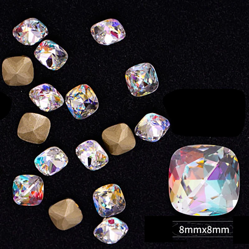 100pc/lot Nail Rhinestone Crystals K9 Glass (ML1615-ML1630) Nail Dazzing Crystal Stone DIY Nail Tip Accessory Crystal Decoration
100pc/lot Nail Rhinestone Crystals K9 Glass (ML1615-ML1630) Nail Dazzing Crystal Stone DIY Nail Tip Accessory Crystal Decoration