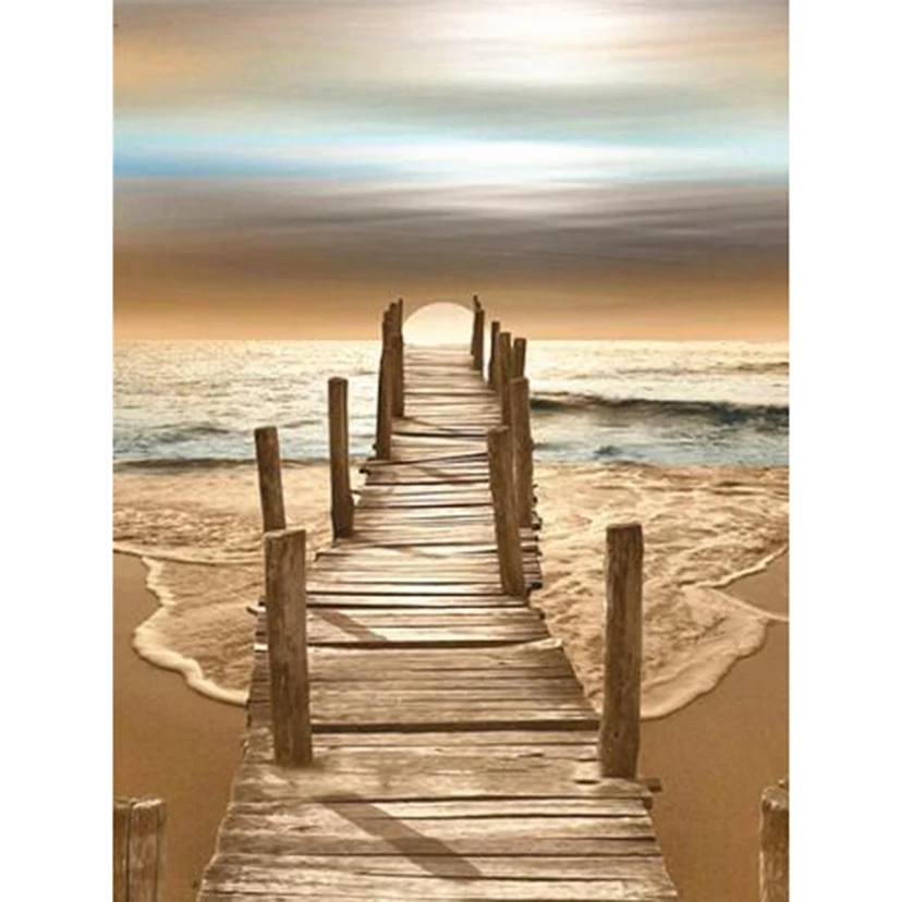 5D DIY Diamond Painting Landscape Picture Seaside Trestle Bridge Beautiful Scenery Picture Square/Round Diamond Cross Art TX192
5D DIY Diamond Painting Landscape Picture Seaside Trestle Bridge Beautiful Scenery Picture Square/Round Diamond Cross Art TX192