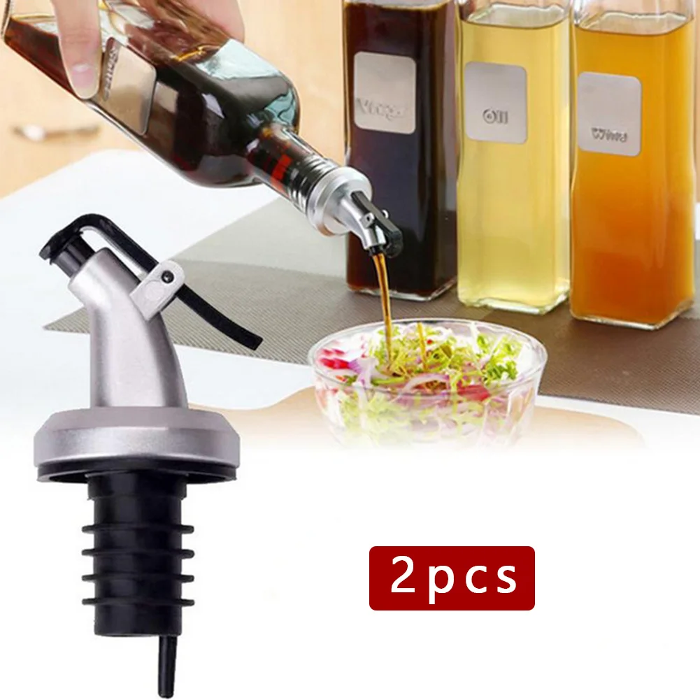 2PC Bottle Pourer Pour Spout Stopper Dispenser Liquid Flow Olive Wine Oil Nozzle Oil Mouth Stopper Cocina Accessories
2PC Bottle Pourer Pour Spout Stopper Dispenser Liquid Flow Olive Wine Oil Nozzle Oil Mouth Stopper Cocina Accessories