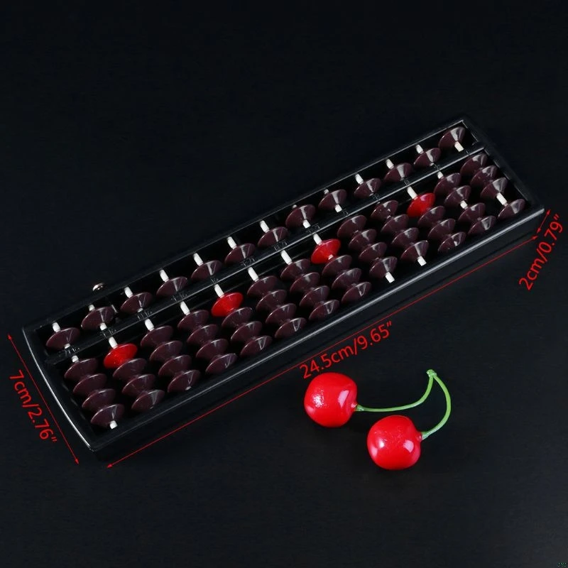New Upgraded Portable Japanese 13 Column Abacus Arithmetic Soroban School Math Learning Tool Educational Math Toys
New Upgraded Portable Japanese 13 Column Abacus Arithmetic Soroban School Math Learning Tool Educational Math Toys