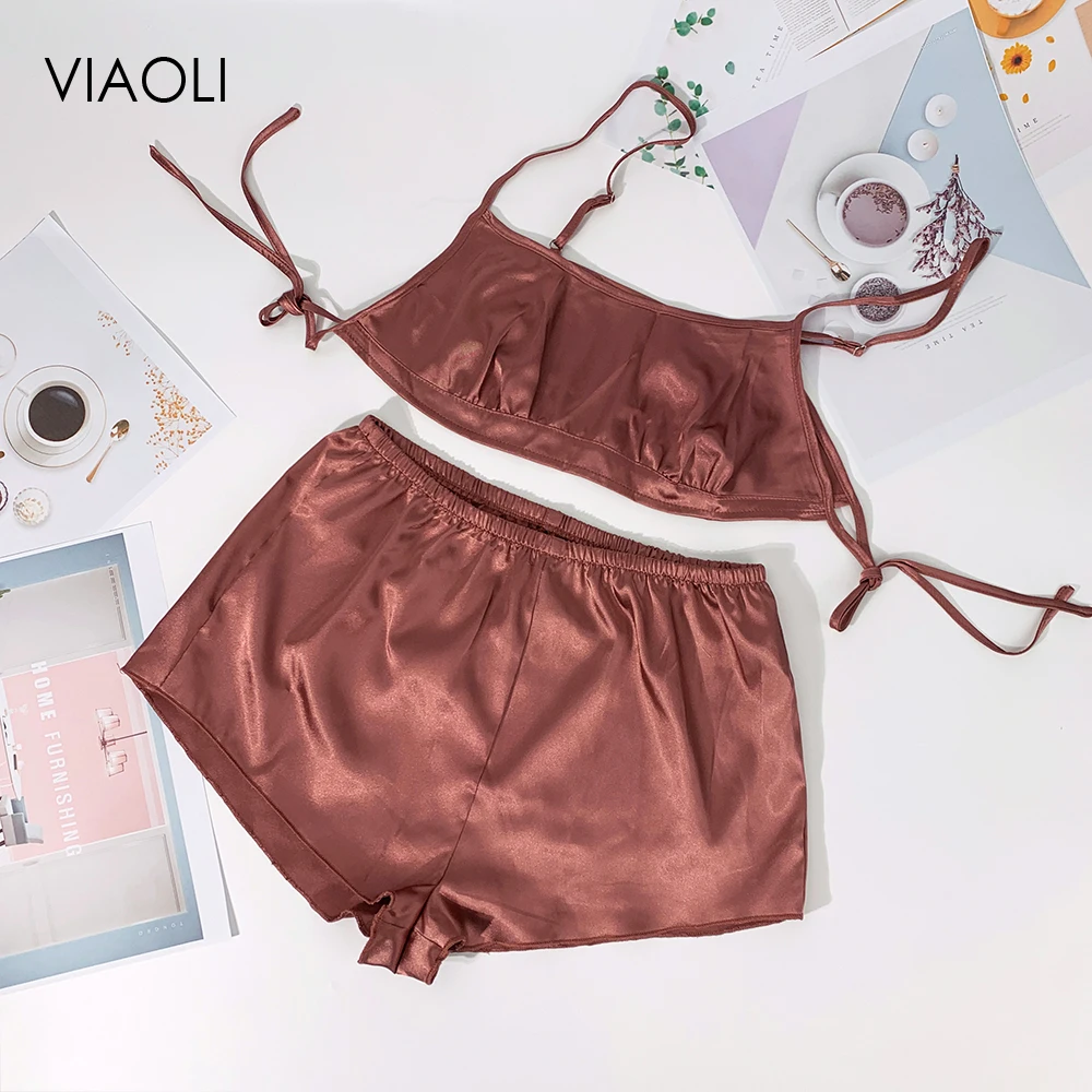 2021 Spring and Summer New Women's Short-sleeved Home Wear Solid Color Casual Two-piece Pajamas Sets Hot Sale Sleepwear Pajama
2021 Spring and Summer New Women's Short-sleeved Home Wear Solid Color Casual Two-piece Pajamas Sets Hot Sale Sleepwear Pajama