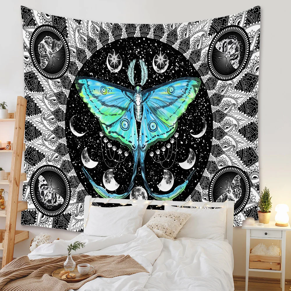 Bohemian Butterfly Tapestry HippieTapestry Psychedelic Tapestry Wall Hanging Tapestry Blanket Artist Home Decoration Accessories
Bohemian Butterfly Tapestry HippieTapestry Psychedelic Tapestry Wall Hanging Tapestry Blanket Artist Home Decoration Accessories