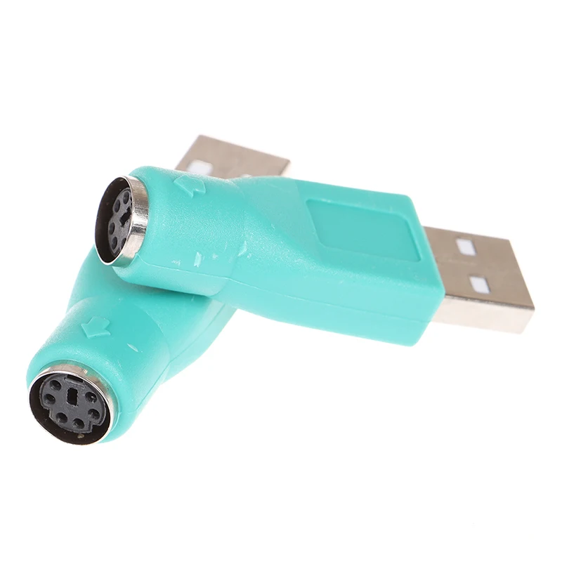 2pcs USB Male To For PS/2 Female Adapter Converter Usb Connector For PC To For Sony Ps2 Keyboard Mouse 
2pcs USB Male To For PS/2 Female Adapter Converter Usb Connector For PC To For Sony Ps2 Keyboard Mouse