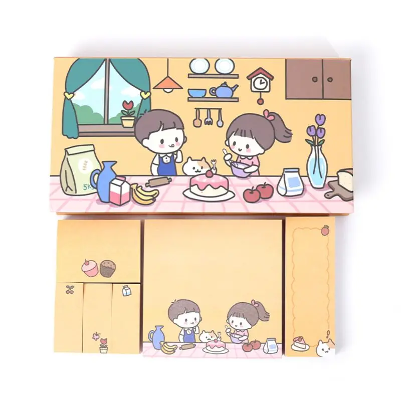 Cute Cartoon Memo Pad Sticky Notes Writing Pads Label Mark Stickers Stationery 40JB
Cute Cartoon Memo Pad Sticky Notes Writing Pads Label Mark Stickers Stationery 40JB