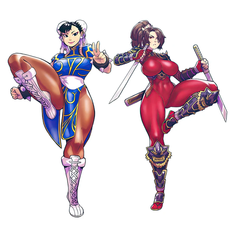 Three Ratels CDM372 Chun-Li Animation game girl Personalized Creative Scratch Stickers And Decal For Occlusion Decor
Three Ratels CDM372 Chun-Li Animation game girl Personalized Creative Scratch Stickers And Decal For Occlusion Decor