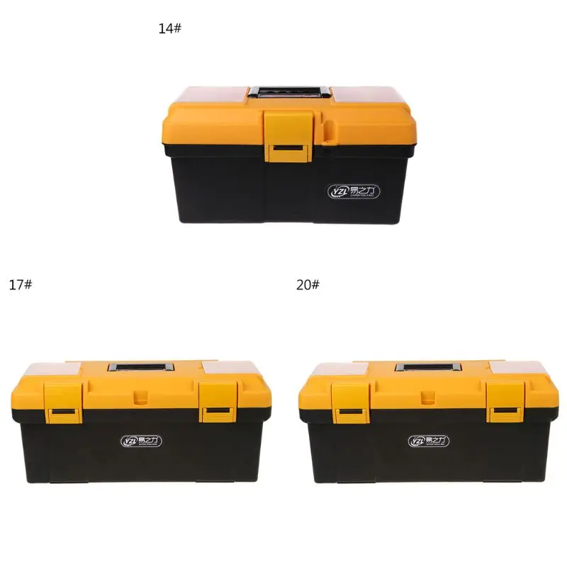 14" 17" 20" Portable Large Household Maintenance Electrician Tool Box Multifunctional Hardware Auto Car Repair Thicken With 781B
14" 17" 20" Portable Large Household Maintenance Electrician Tool Box Multifunctional Hardware Auto Car Repair Thicken With 781B