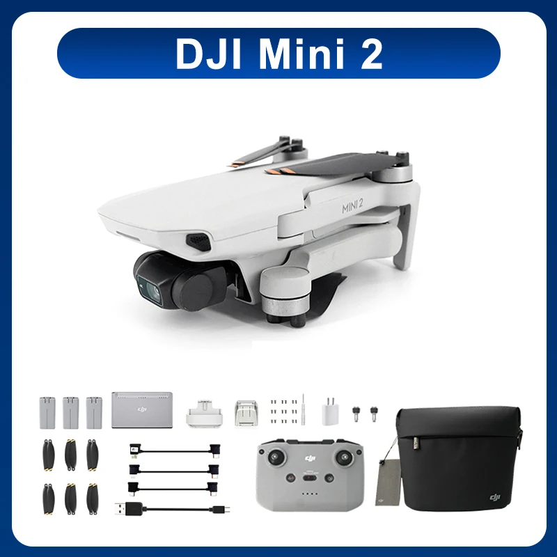 

DJI Mini 2 camera Drones 4K Camera Professional GPS Quadcopter 10km Transmission Distance DJI Mavic Mini 2 Brand New in stock