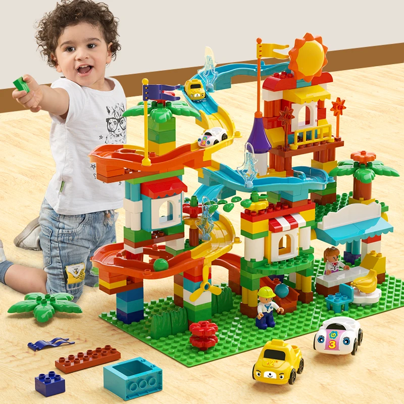 Big Size Castle Marble Race Run Building Blocks Funnel Slide Maze Balls Track Bulk Bricks Toys for Children Kids 2 6 Years Old
Big Size Castle Marble Race Run Building Blocks Funnel Slide Maze Balls Track Bulk Bricks Toys for Children Kids 2 6 Years Old
