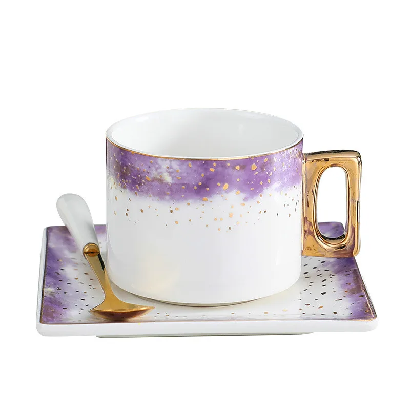 Европа, новинка, керамические кружки, кофейная чашка, блюдце, набор, 200 мл, роскошная кружка звездное небо, фарфоровая чайная чашка высшего ка...
Европа, новинка, керамические кружки, кофейная чашка, блюдце, набор, 200 мл, роскошная кружка звездное небо, фарфоровая чайная чашка высшего ка...