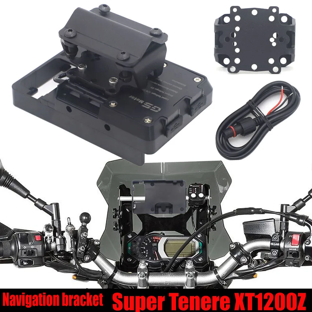 For YAMAHA XT1200Z XT 1200 Z Super Tenere 2017-2020 bracket holder smartphone mobile phone GPS board bracket
For YAMAHA XT1200Z XT 1200 Z Super Tenere 2017-2020 bracket holder smartphone mobile phone GPS board bracket