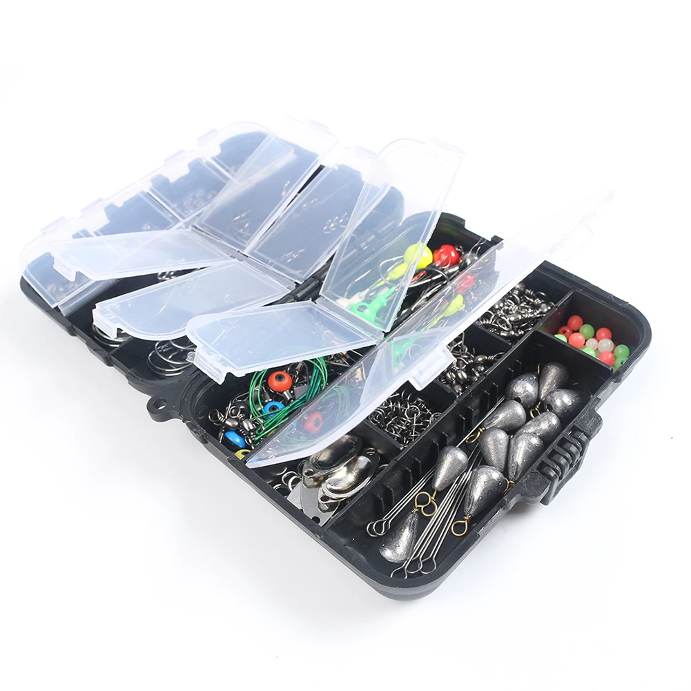 246 pieces/carton fishing tackle box accessory kit, with hook snap hook snap weight, used for bait fishing bait kit
246 pieces/carton fishing tackle box accessory kit, with hook snap hook snap weight, used for bait fishing bait kit