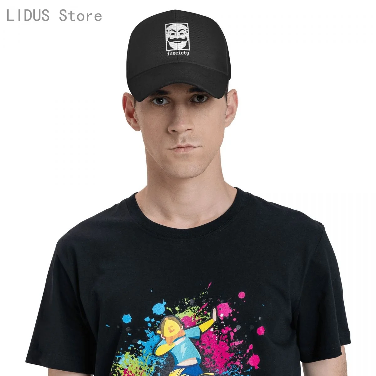 Fashion hats Fashion Hat Mr Robot Fsociety Mask Printing baseball cap Men and women Summer Caps New Youth sun hat
Fashion hats Fashion Hat Mr Robot Fsociety Mask Printing baseball cap Men and women Summer Caps New Youth sun hat