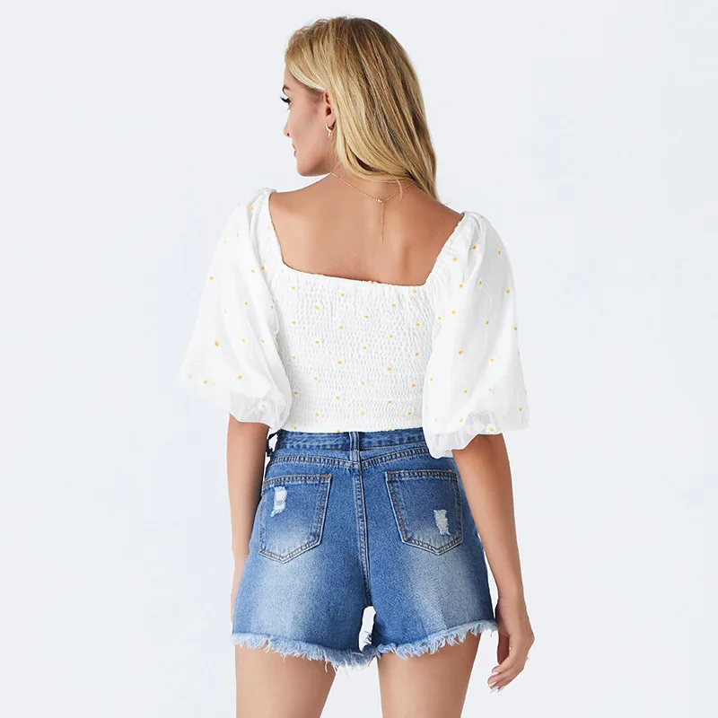 2021 Summer Ladies Fashion Sexy Women's Jeans Worn Tassel Denim Shorts Ripped Denim Shorts Raw Edge Shorts Hot Pants Women
2021 Summer Ladies Fashion Sexy Women's Jeans Worn Tassel Denim Shorts Ripped Denim Shorts Raw Edge Shorts Hot Pants Women