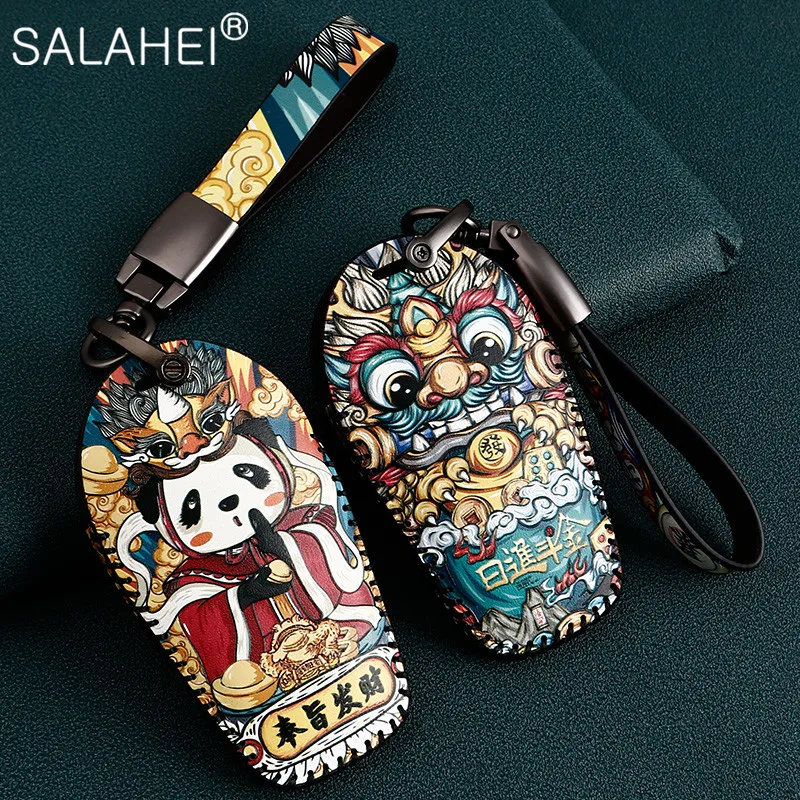 Colorful New Leather Car key Case Cover For Nio Es6 2019 Es8 2018 Car Key Bag Keychain Protective Shell Car Interior Accessories
Colorful New Leather Car key Case Cover For Nio Es6 2019 Es8 2018 Car Key Bag Keychain Protective Shell Car Interior Accessories