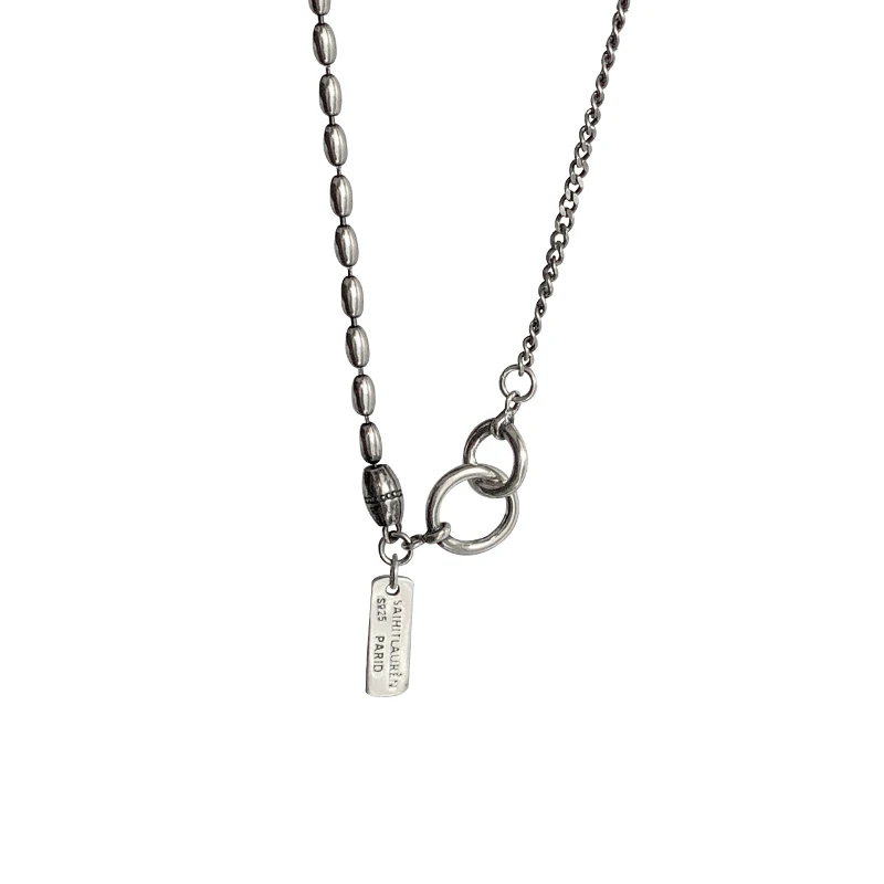 For the Evening S925 Silver Niche Necklace Ins Cold Style Sweater Chain Female Retro Internet Hot Exaggerated Personalized
For the Evening S925 Silver Niche Necklace Ins Cold Style Sweater Chain Female Retro Internet Hot Exaggerated Personalized