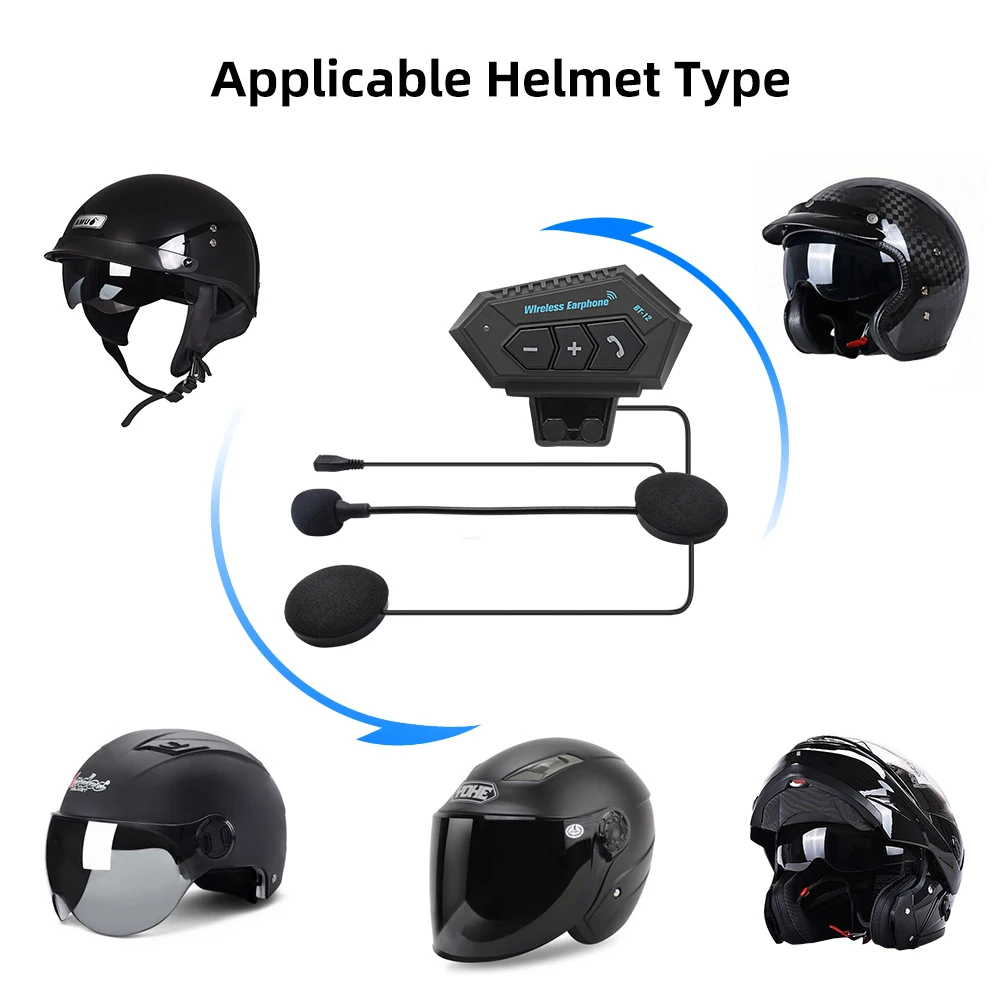 Deelife Motorcycle Helmet Bluetooth Headset Intercom Moto Bike Motorbike Wireless Earphone With Microphone
Deelife Motorcycle Helmet Bluetooth Headset Intercom Moto Bike Motorbike Wireless Earphone With Microphone