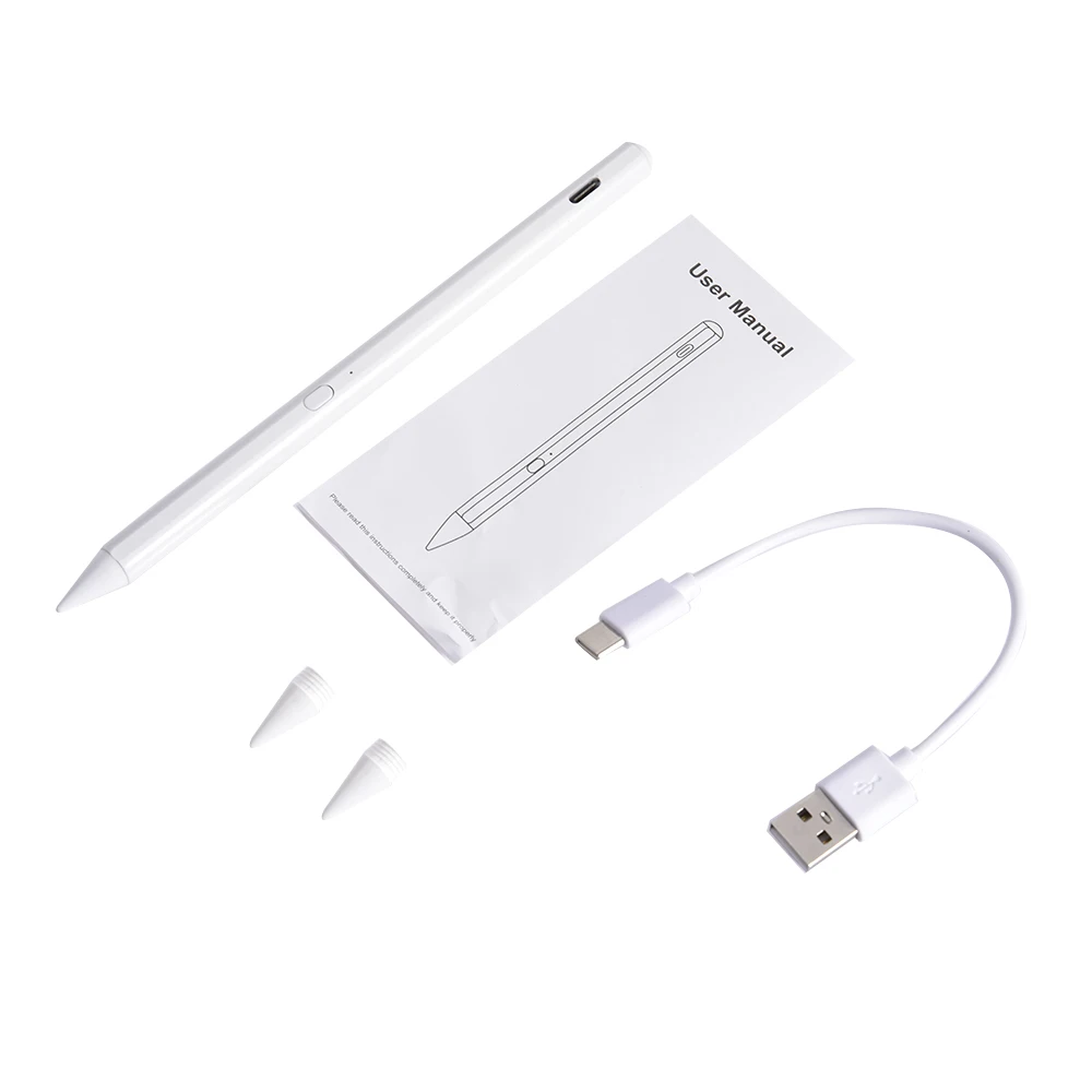 Stylus Pen Aluminum Alloy Precise Writing Drawing with Palm Rejection Prevent Accidental Touch Active Stylus Pen for iPad
Stylus Pen Aluminum Alloy Precise Writing Drawing with Palm Rejection Prevent Accidental Touch Active Stylus Pen for iPad