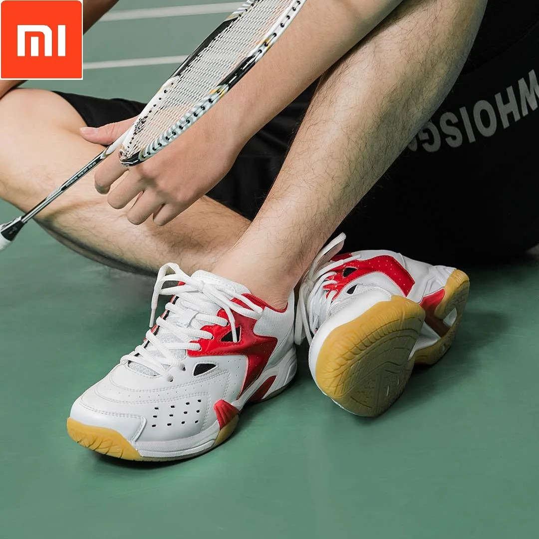 Xiaomi HYBER badminton shoes Lightweight Grip Non-slip Slow shock Compressive Dry breathable sports shoes for men sneakers
Xiaomi HYBER badminton shoes Lightweight Grip Non-slip Slow shock Compressive Dry breathable sports shoes for men sneakers