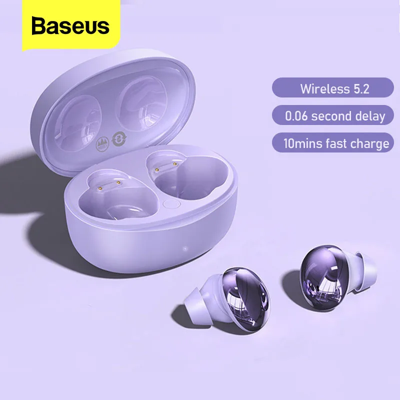 Baseus Bowie E2 TWS Bluetooth Earphones Wireless Bluetooth 5.2 Headphones Sports Earbuds Flash Charge Earphone for iPhone Xiaomi
Baseus Bowie E2 TWS Bluetooth Earphones Wireless Bluetooth 5.2 Headphones Sports Earbuds Flash Charge Earphone for iPhone Xiaomi