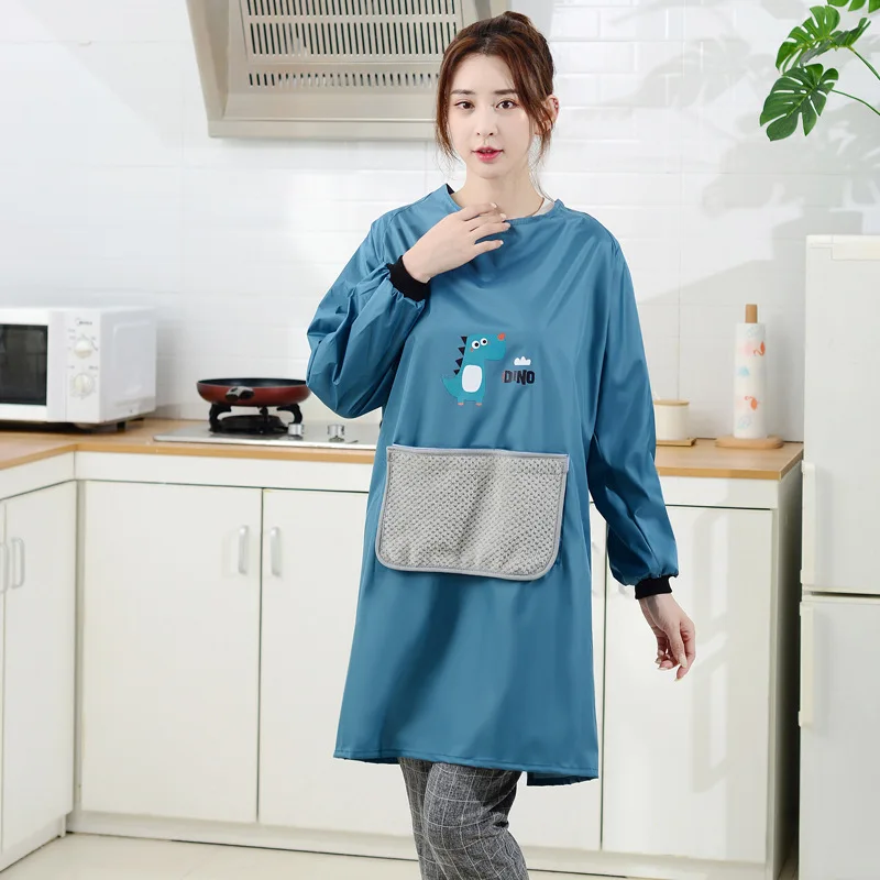 Household Long Sleeve Apron Oil Resistant Kitchen Cooking Apron Kitchen Accessories Baking Accessories Chobits BIB Cleaning
Household Long Sleeve Apron Oil Resistant Kitchen Cooking Apron Kitchen Accessories Baking Accessories Chobits BIB Cleaning
