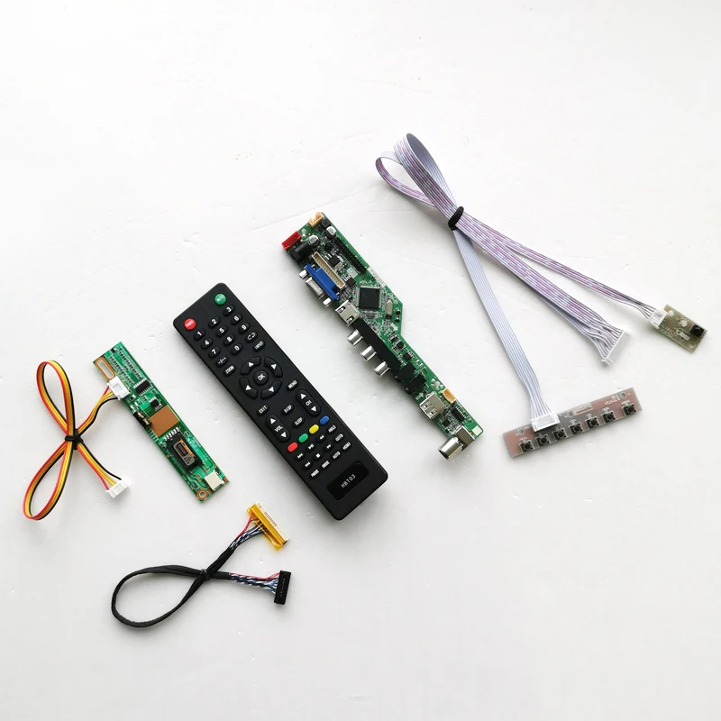Для B170PW01 V0 V1 панель ЖК-дисплея 1CCFL 30Pin LVDS пульт дистанционного управления + инвертор + клавиатура T.V56 плата контроллера VGA AV USB RF Комплект «сдел...
Для B170PW01 V0 V1 панель ЖК-дисплея 1CCFL 30Pin LVDS пульт дистанционного управления + инвертор + клавиатура T.V56 плата контроллера VGA AV USB RF Комплект «сдел...