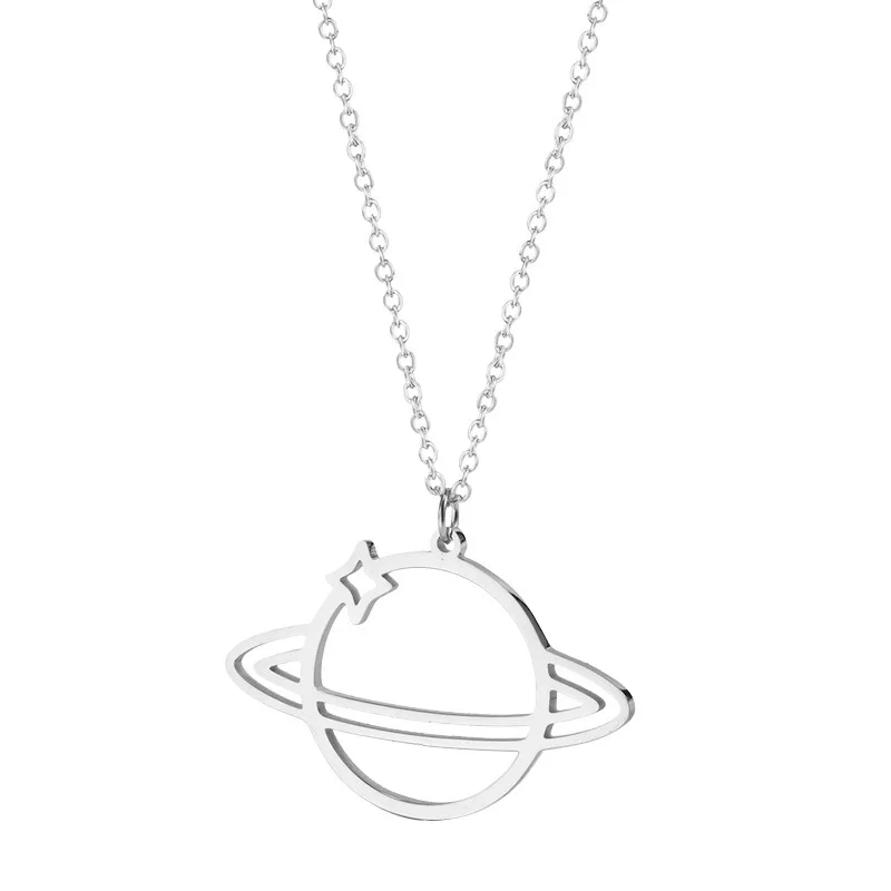 Falling Planet Hip Hop Pendant Necklace Titanium Just Unfading Sweater Chain Personality Wild Jewelry Accessories
Falling Planet Hip Hop Pendant Necklace Titanium Just Unfading Sweater Chain Personality Wild Jewelry Accessories